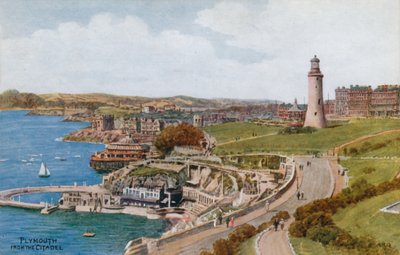 Plymouth, From The Citadel by Alfred Robert Quinton